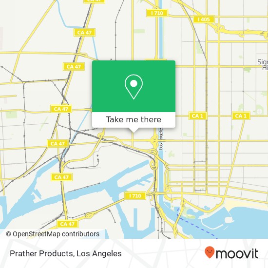 Prather Products map