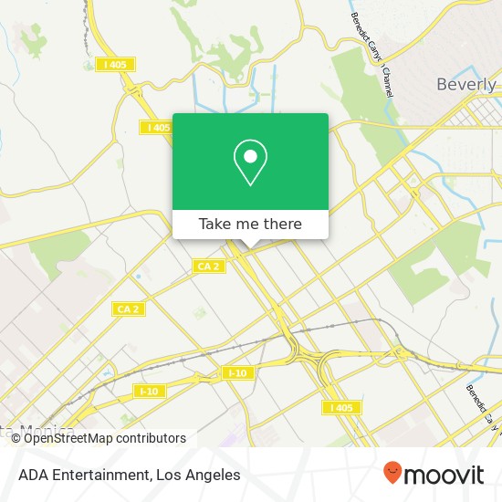 ADA Entertainment map