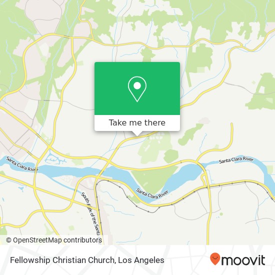 Mapa de Fellowship Christian Church