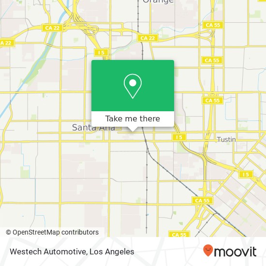 Mapa de Westech Automotive