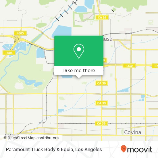 Mapa de Paramount Truck Body & Equip