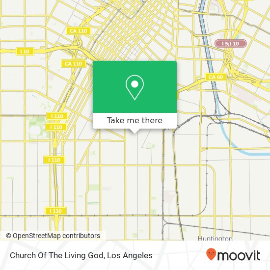 Mapa de Church Of The Living God