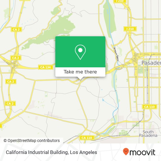 Mapa de California Industrial Building