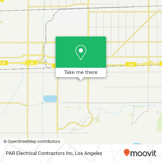 Mapa de PAR Electrical Contractors Inc