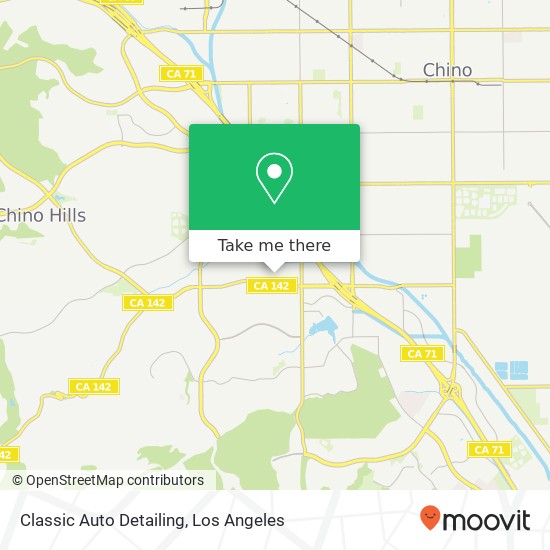 Classic Auto Detailing map