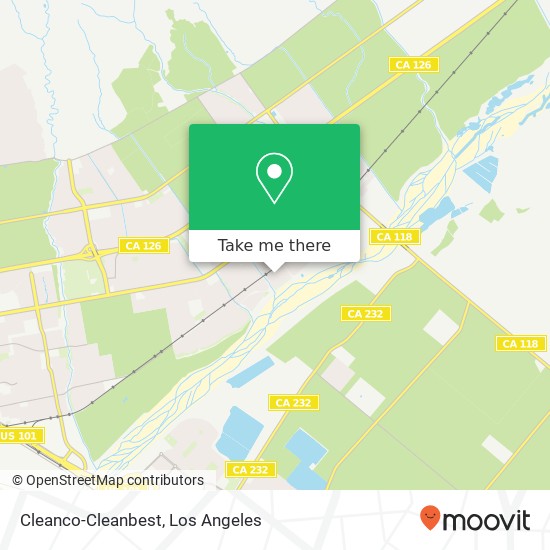 Mapa de Cleanco-Cleanbest