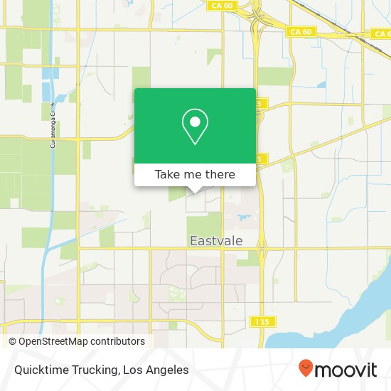 Quicktime Trucking map