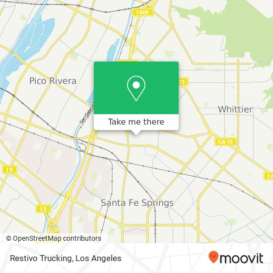 Restivo Trucking map