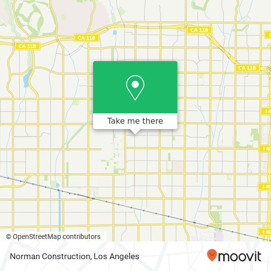 Norman Construction map