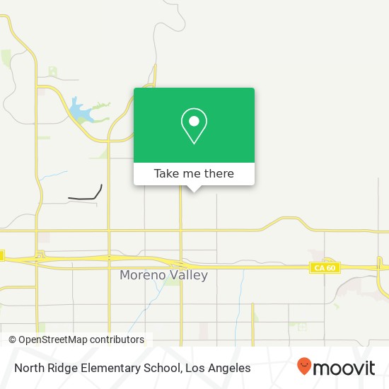 North Ridge Elementary School map