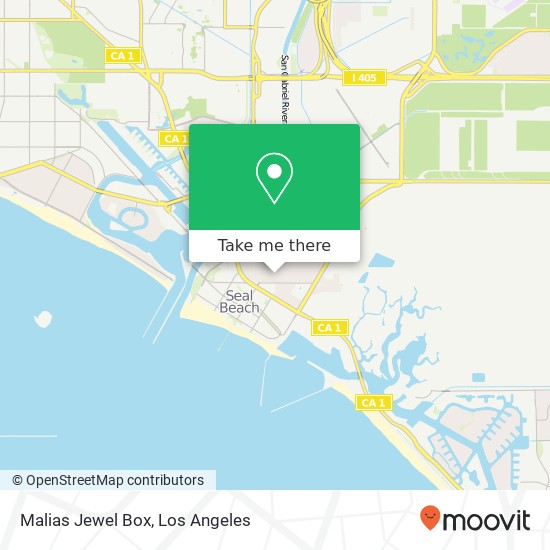 Malias Jewel Box map