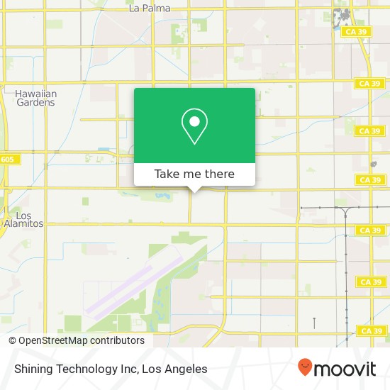 Mapa de Shining Technology Inc