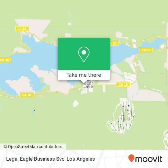 Legal Eagle Business Svc map