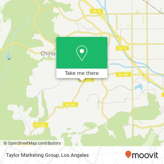 Mapa de Taylor Marketing Group