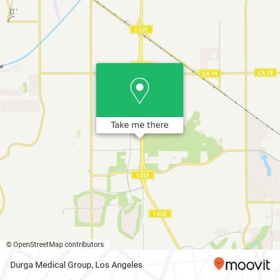 Mapa de Durga Medical Group