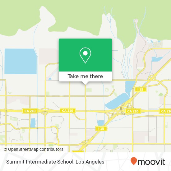 Mapa de Summit Intermediate School