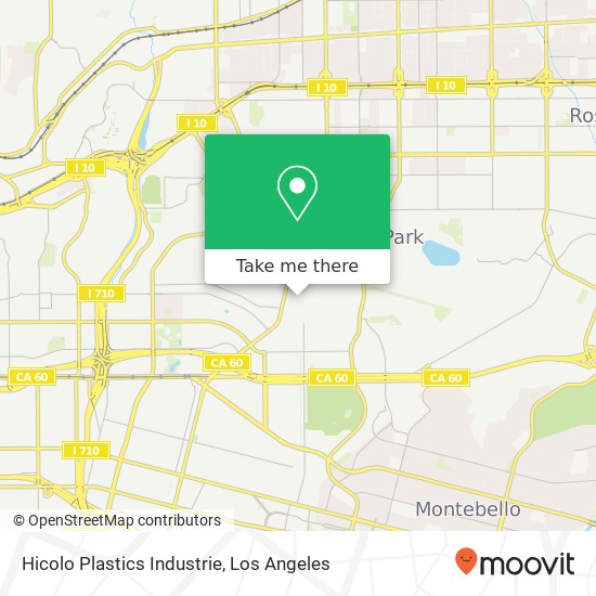 Hicolo Plastics Industrie map