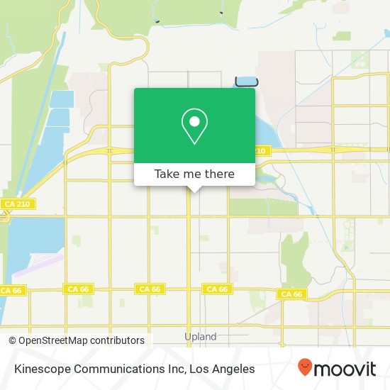 Kinescope Communications Inc map