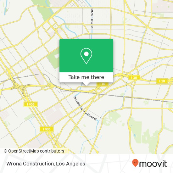 Wrona Construction map