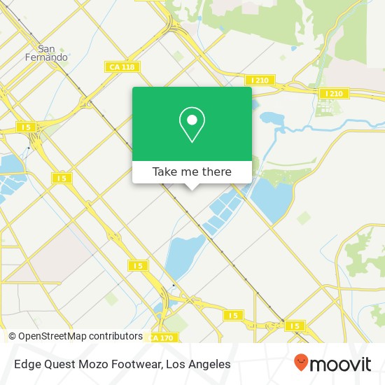 Edge Quest Mozo Footwear map