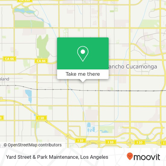 Yard Street & Park Maintenance map