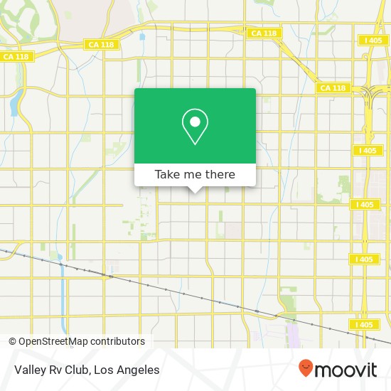 Mapa de Valley Rv Club