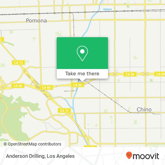 Anderson Drilling map