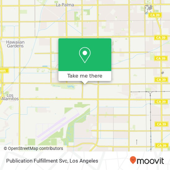 Publication Fulfillment Svc map