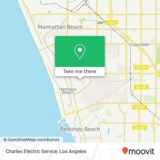 Charles Electric Service map