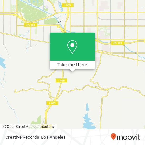 Mapa de Creative Records
