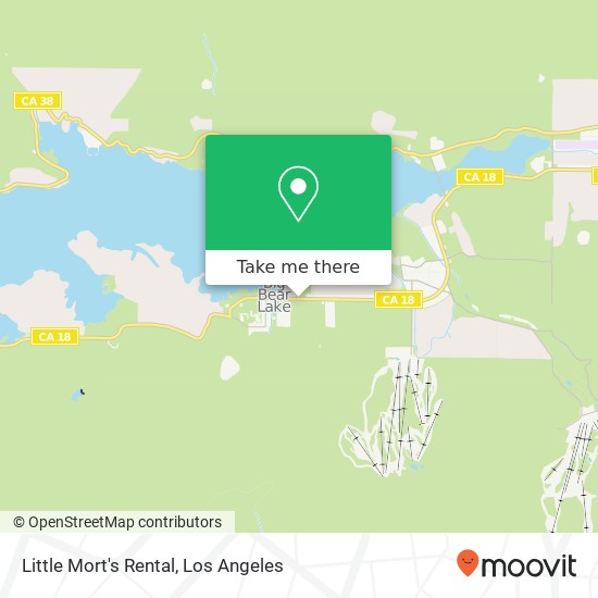 Little Mort's Rental map