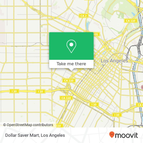 Dollar Saver Mart map