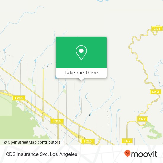 CDS Insurance Svc map