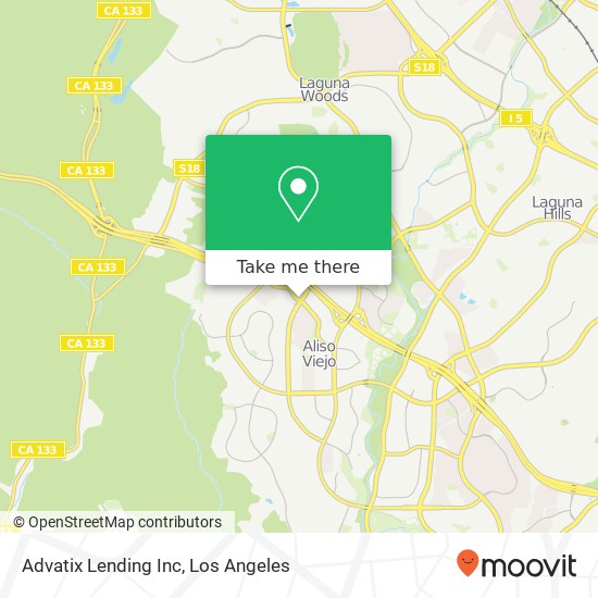 Advatix Lending Inc map