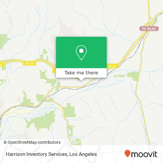 Harrison Inventory Services map