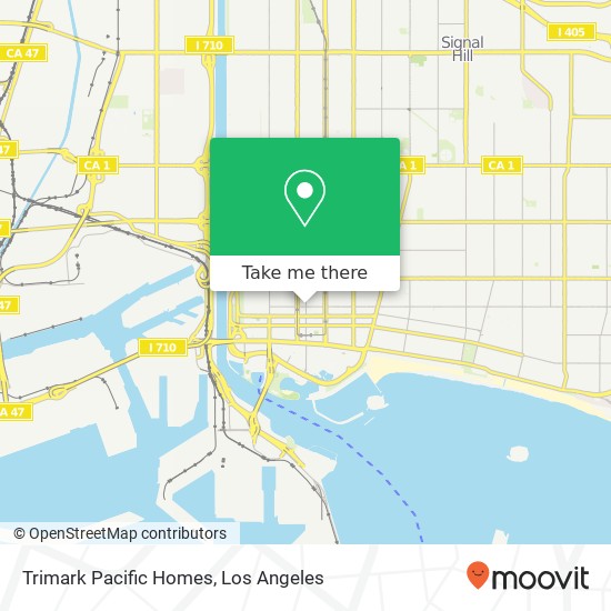 Trimark Pacific Homes map