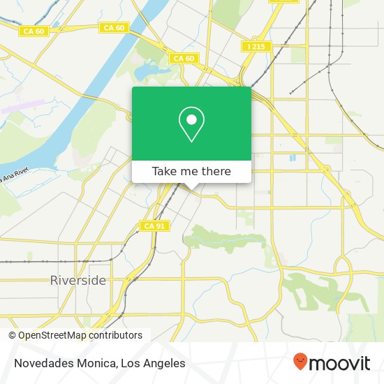Novedades Monica map