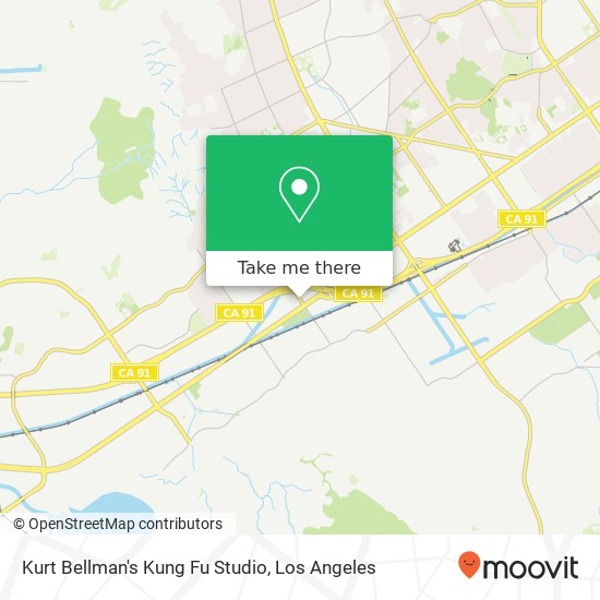 Kurt Bellman's Kung Fu Studio map