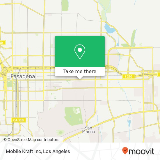 Mobile Kraft Inc map