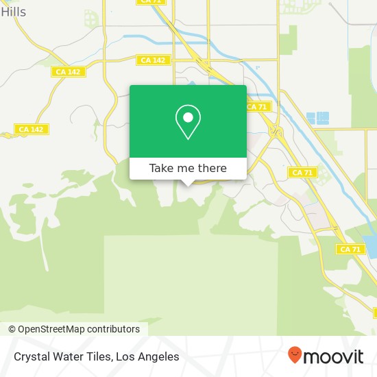 Crystal Water Tiles map
