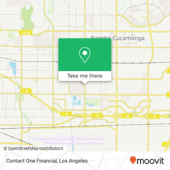 Contact One Financial map