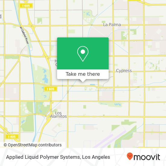 Applied Liquid Polymer Systems map