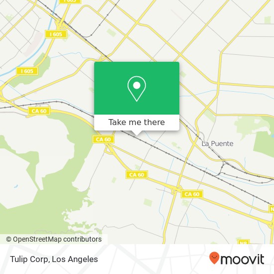 Tulip Corp map