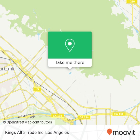 Mapa de Kings Alfa Trade Inc