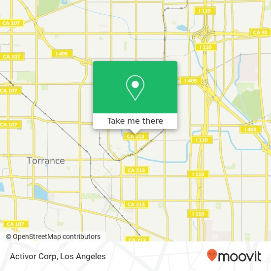 Activor Corp map
