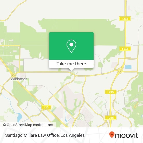 Santiago Millare Law Office map