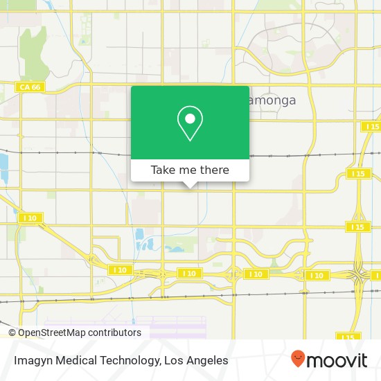 Mapa de Imagyn Medical Technology