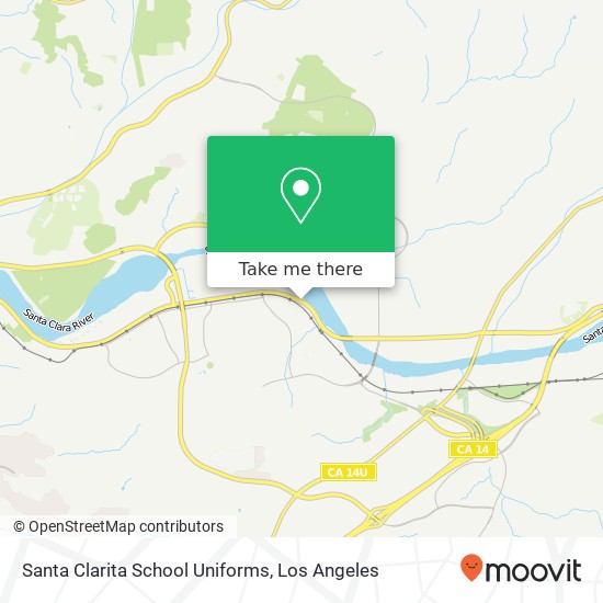 Mapa de Santa Clarita School Uniforms