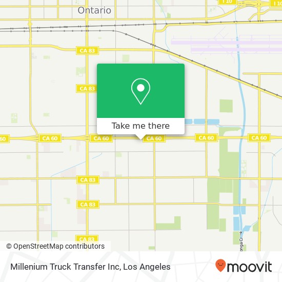 Millenium Truck Transfer Inc map