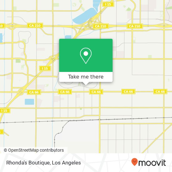 Rhonda's Boutique map